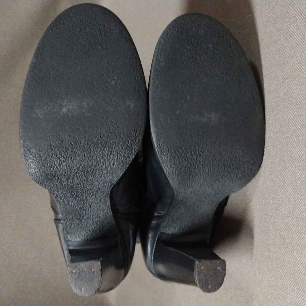 Harley-Davidson black leather boots 8 - Picture 6 of 14